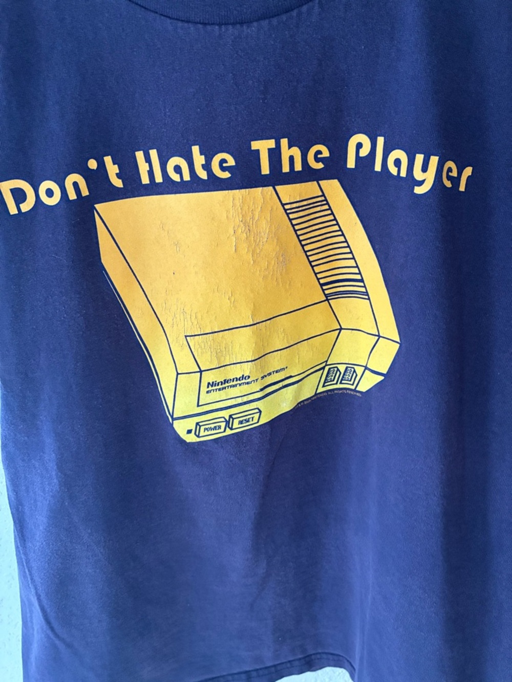 Nintendo Don’t Hate The Player Tee Shirt - Picture 3 of 4